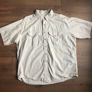 Genuine C.C. Filson Tan Short Sleeve Button Shirt